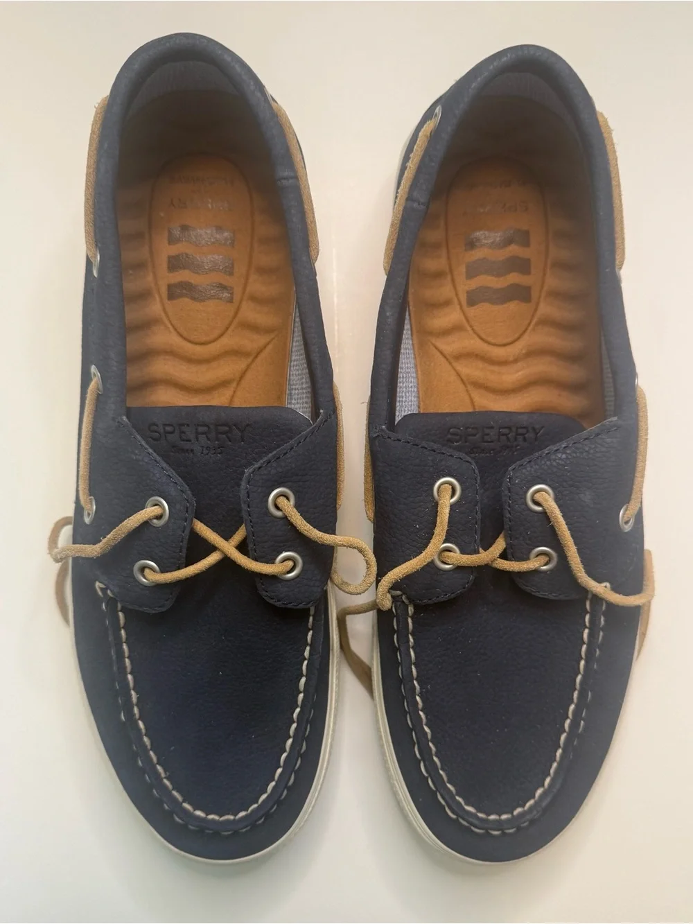 Sperry Top-Sider Navy Boat Shoes Men’s Size 9.5 Casual Deck Shoes